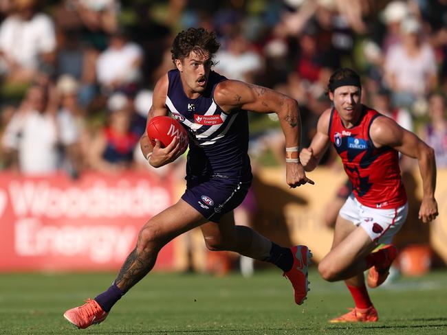 Fremantle seem unlikely to let Luke Jackson walk to another club. Picture: Paul Kane/Getty Images)