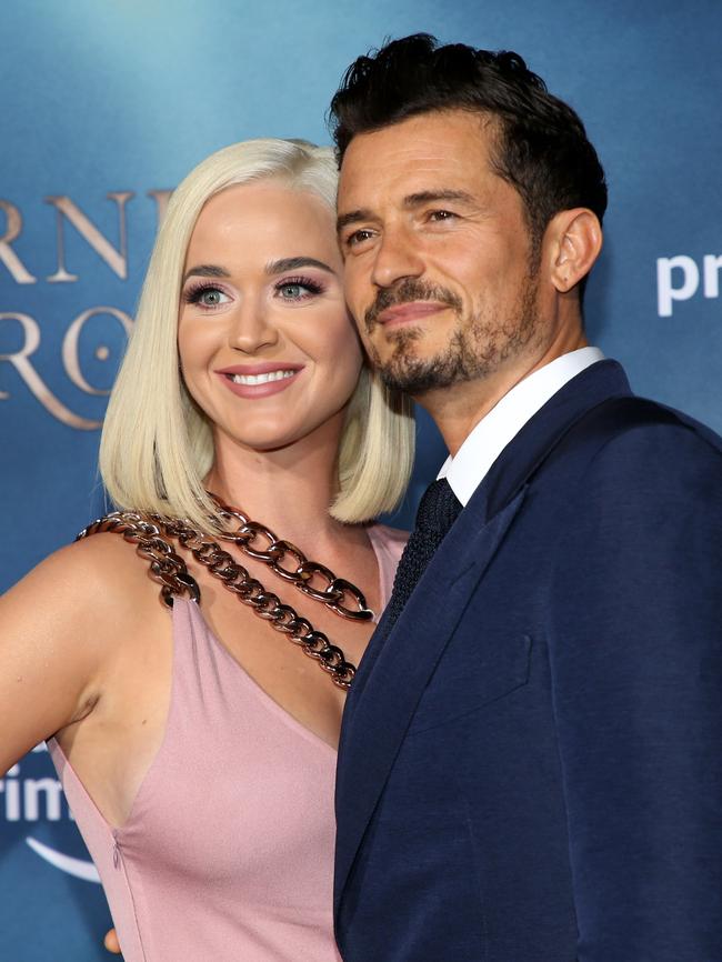 Katy Perry and Orlando Bloom in 2019. Picture: Getty Images