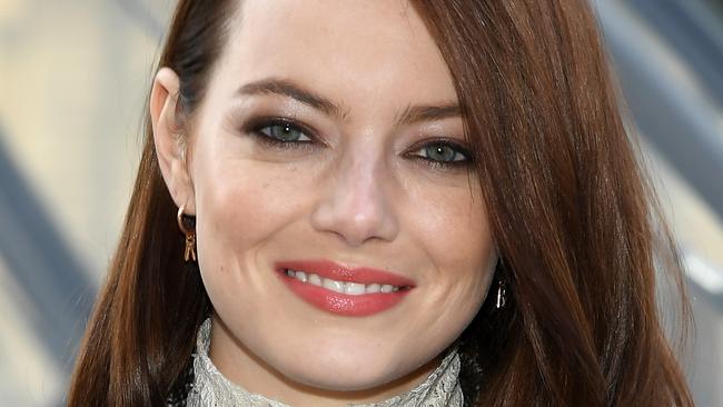 FILE - JANUARY 04: Emma Stone and husband Dave McCary are reportedly expecting their first child together. PARIS, FRANCE - MARCH 05: Emma Stone attends the Louis Vuitton show as part of the Paris Fashion Week Womenswear Fall/Winter 2019/2020  on March 05, 2019 in Paris, France. (Photo by Pascal Le Segretain/Getty Images)