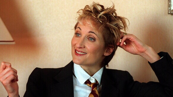 Jill Sobule in Sydney in 1997 to promote her album Happy/Town. Picture: NCA.