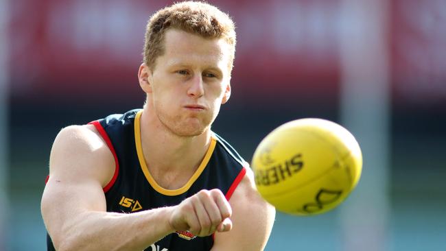 Reilly O’Brien has forced the Crows to make some tough decisions. Picture: AAP Images