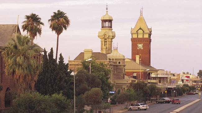 The main street of Broken Hill.