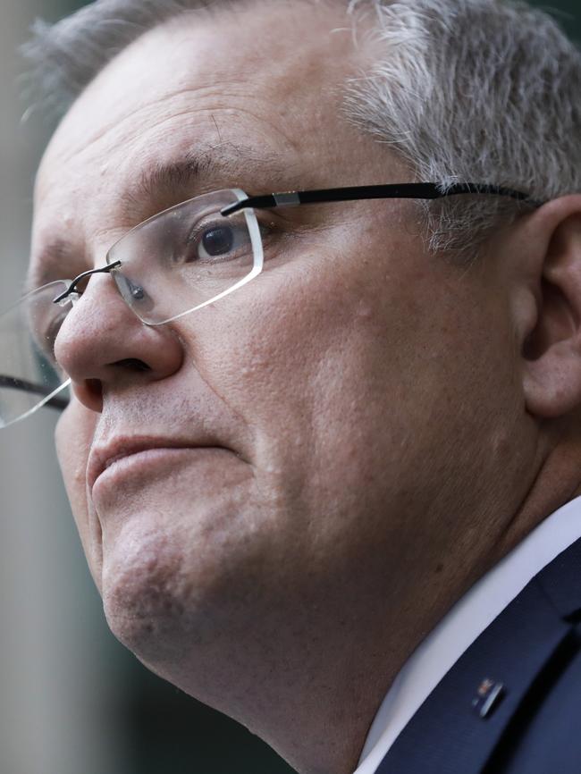 Australian Prime Minister Scott Morrison is off to a rough start. Picture: Sean Davey