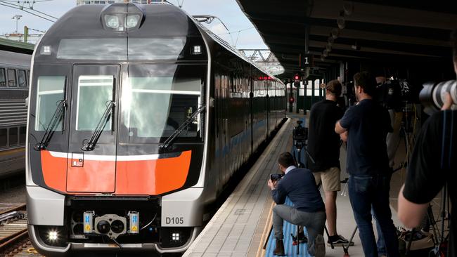 The new Mariyung trains have been shrouded in controversy. Picture: NCA NewsWire / Damian Shaw