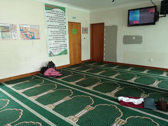 Interior photo of the Al Noor Mosque in Hagley Park, Christchurch. Picture: Supplied