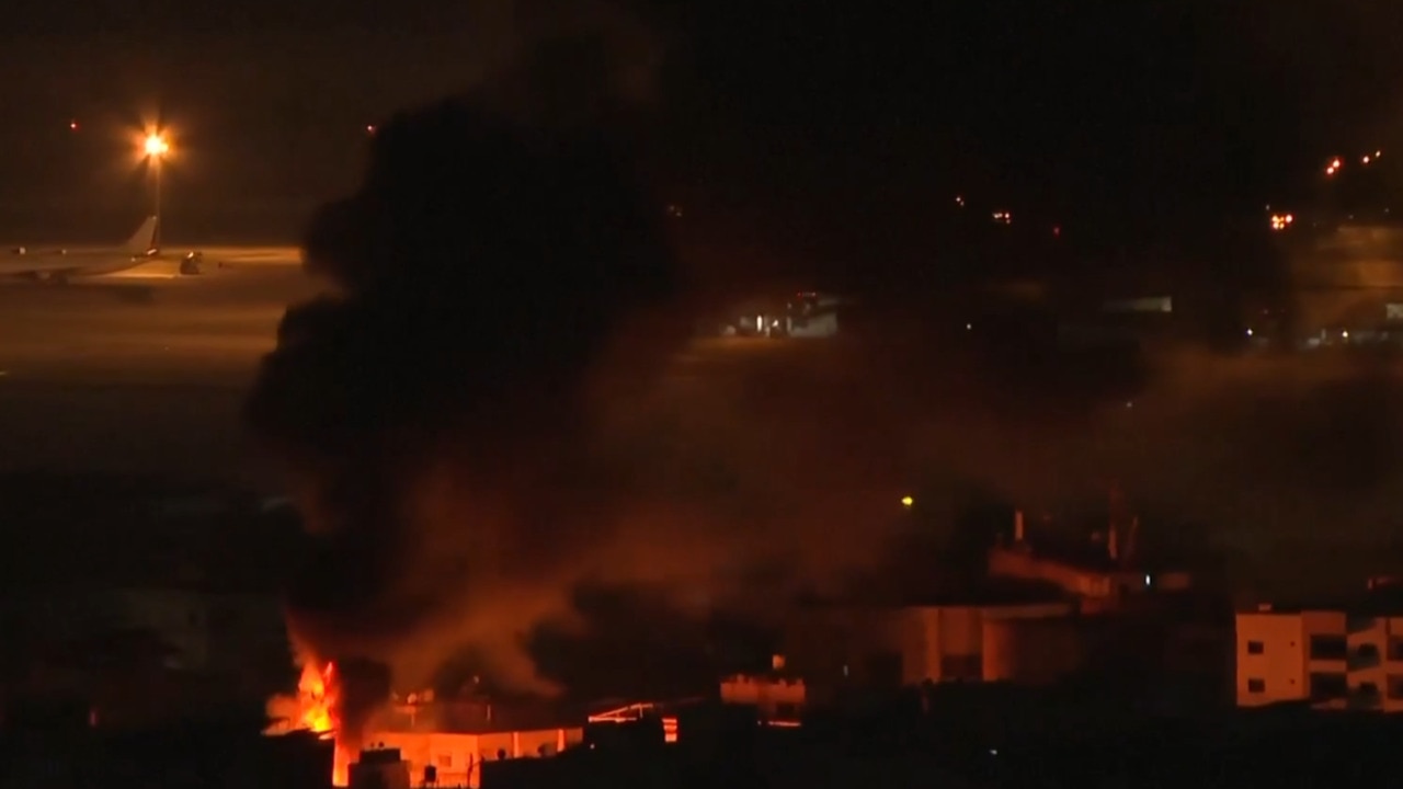 Fires break out in southern Beirut