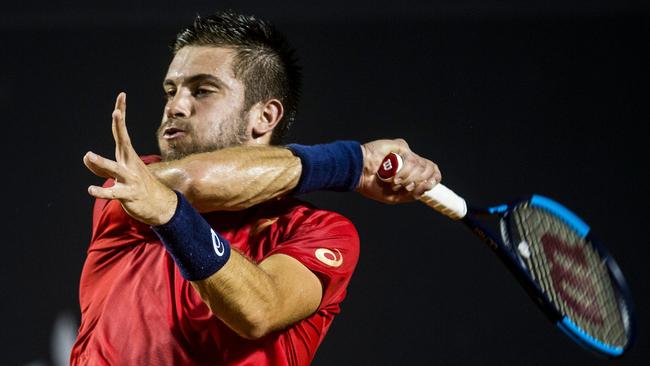 Croatia's Borna Coric has tested positive to coronavirus after playing on the Adria Tour evemt