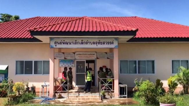 The Thai daycare centre where the horror unfolded. Picture: AFP / Thai BPS via AFPTV