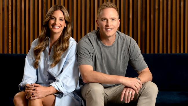 SAFM breakfast presenters Bernie Vince and Emma G Picture: Supplied