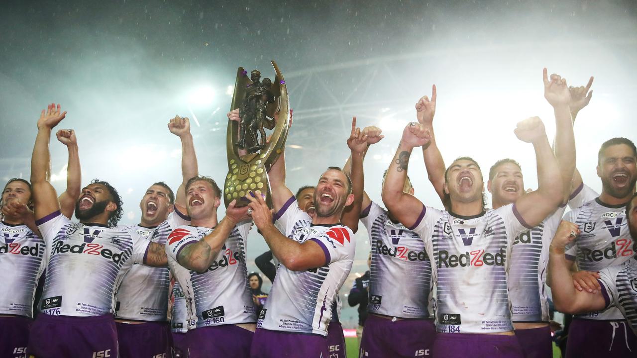 The NRL has locked in the location for the 2021 grand final. Picture: Cameron Spencer/Getty Images