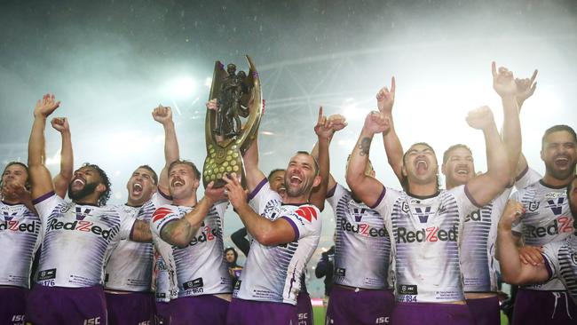 The NRL has locked in the location for the 2021 grand final. Picture: Cameron Spencer/Getty Images