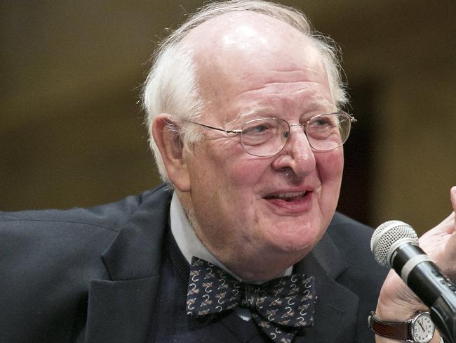 British-born economist Angus Deaton of Princeton University accepted his Nobel Prize with humour. Picture: Dominick Reuter