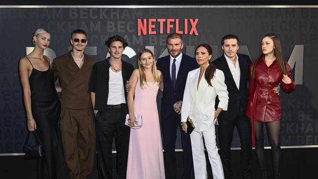 Cruz was noticeably not accompanied by Holding at the premiere of the family’s Netflix show this week. Picture: Gareth Cattermole/Getty Images