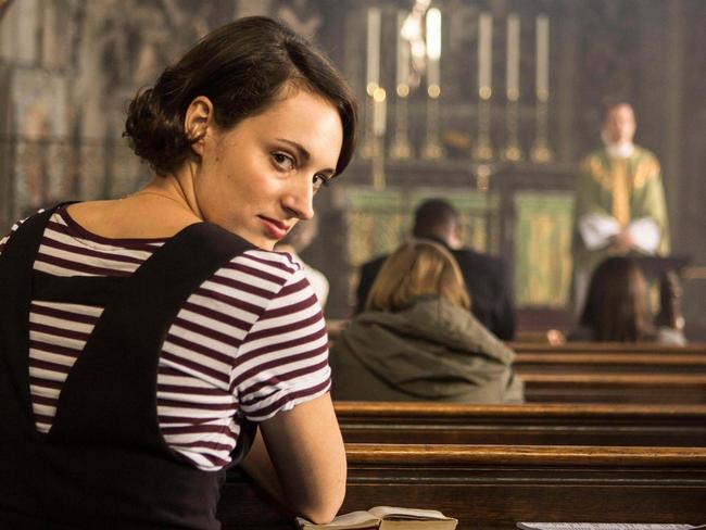 Phoebe Waller-Bridge in Fleabag. The comedy series was named one of the top ten TV shows of the year by the Associated Press. Picture: Amazon Studios via AP