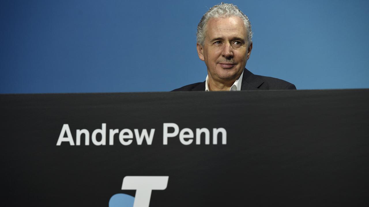 Former Telstra boss Andrew Penn. Picture: Andrew Henshaw/NCA NewsWire