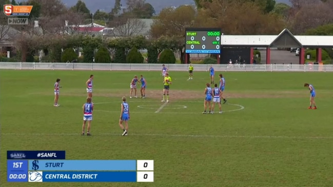 Replay: SANFL - Sturt v Central District (U16)