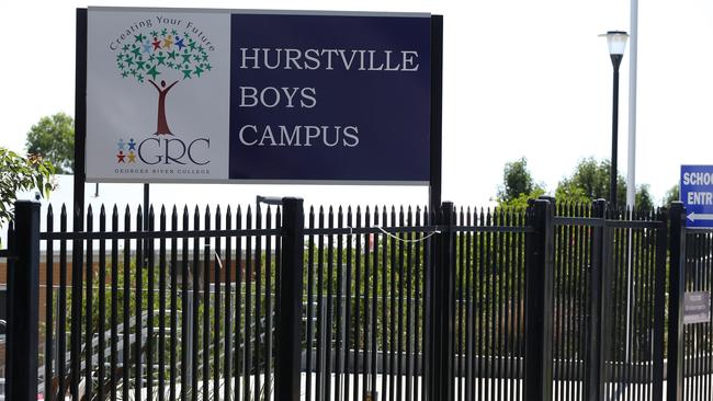 Georges River College has adopted a policy allowing Muslim students to refuse to shake hands with the opposite sex. Picture: Jane Dempster/The Australian