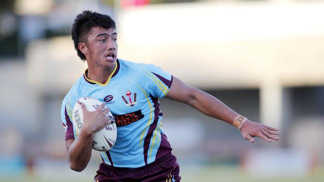 Keebra ParkÃ•s Klese Haas in action during Wavell State High v Keebra Park State High in the senior grade Langer Cup Semi Finals at Langlands Park, Brisbane 2nd of September 2020.  (Image/Josh Woning)