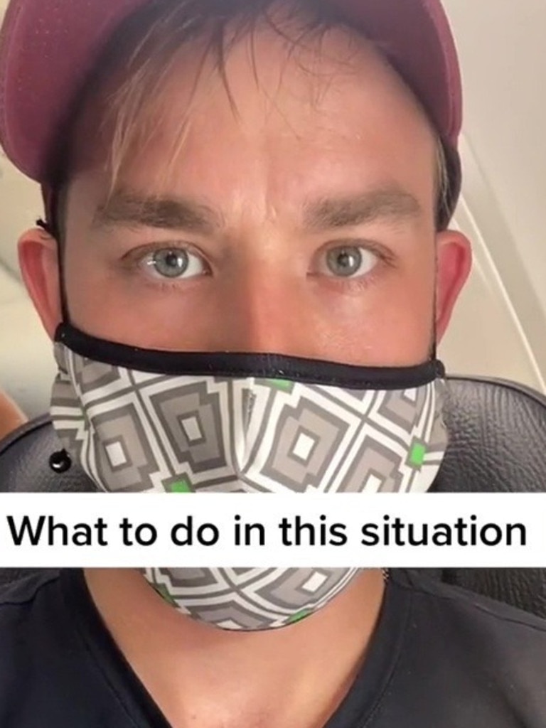 A passenger has divided opinion for his reaction to a traveller with bare feet on his seat