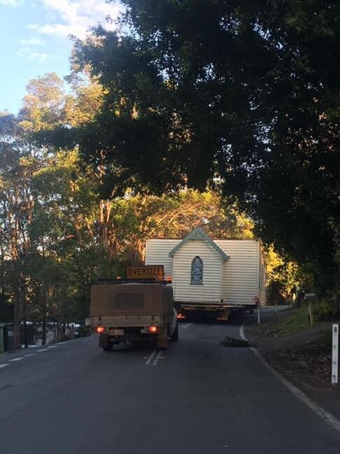 The road was blocked for six hours. Picture: Facebook - Beechmont Community Network