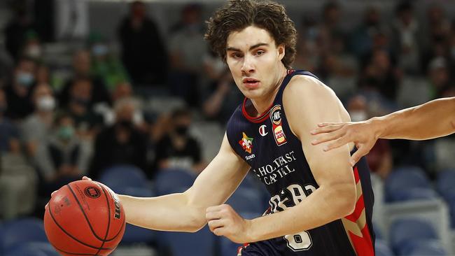 Teenager Josh Giddey is putting together a brilliant rookie season for the Adelaide 36ers. Picture: Getty Images