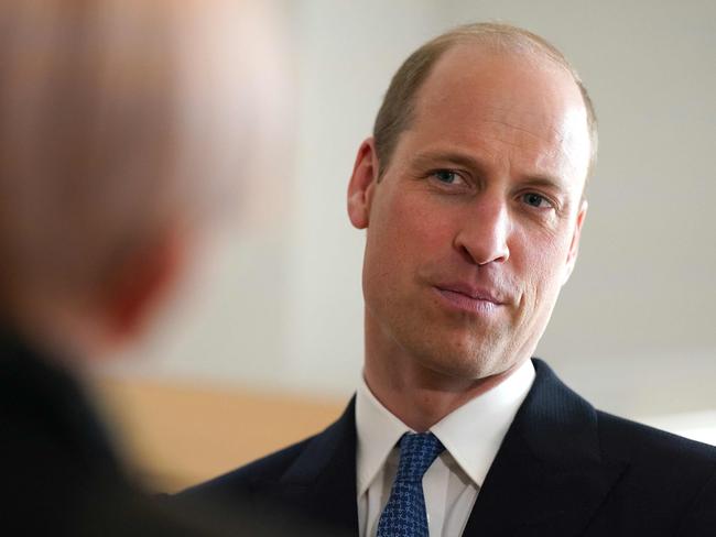 Prince William is understood to fret about his “workaholic” father’s pace. Picture: AFP