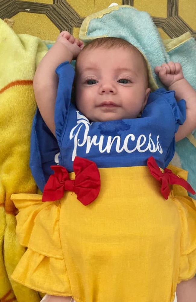 Everleigh Jane Housman was born on December 24, 2021. Picture: Belinda Slatter DMBD24