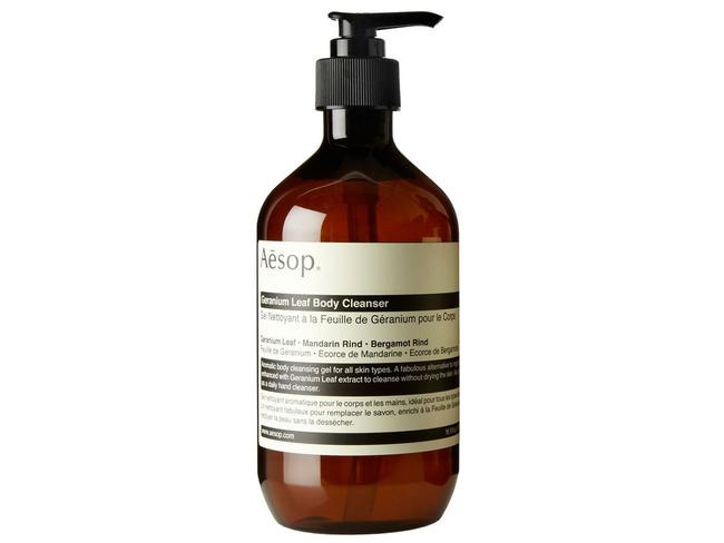 You know you've hit peak bougie when you slather your body in Aesop.