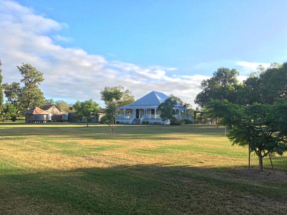 Troy Nothdurft and Phillip Coleman renovated this farmhouse in Ropeley. Picture: Contributed