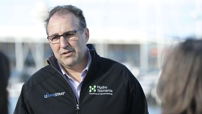 Hydro Tasmania CEO Evangelista Albertini has quit. Picture: Luke Bowden