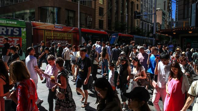 The economy has hit the wall, writes Angus Taylor. Picture: Getty Images