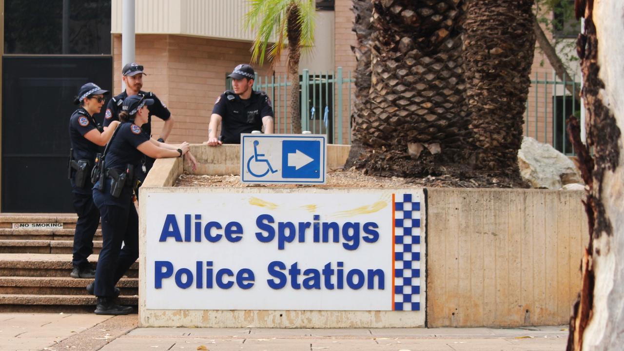 Alice Springs Police Station. Picture: Jason Walls