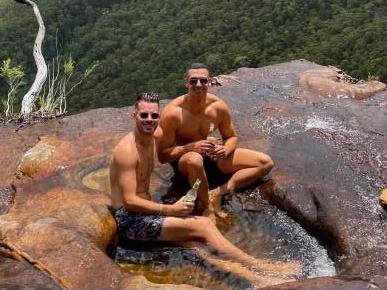 New pictures of Mr Baird and Lamarre-Condon have emerged three months on since the shocking alleged double murder. Picture: The Daily Telegraph