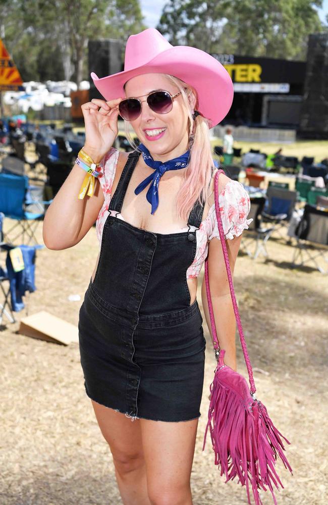 Melissa Houston at the Gympie Music Muster. Picture: Patrick Woods.