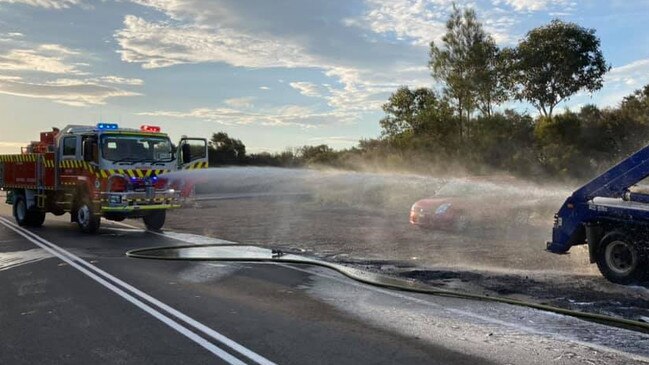 Maianbar RFS’ hands-free firefighting device.