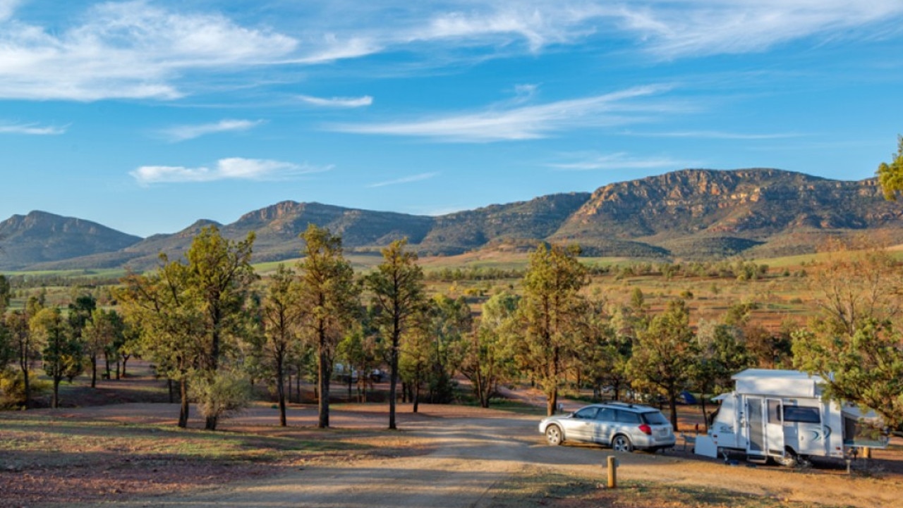 Rawnsley Park Station overlooks the southern side of Wilpena Pound.