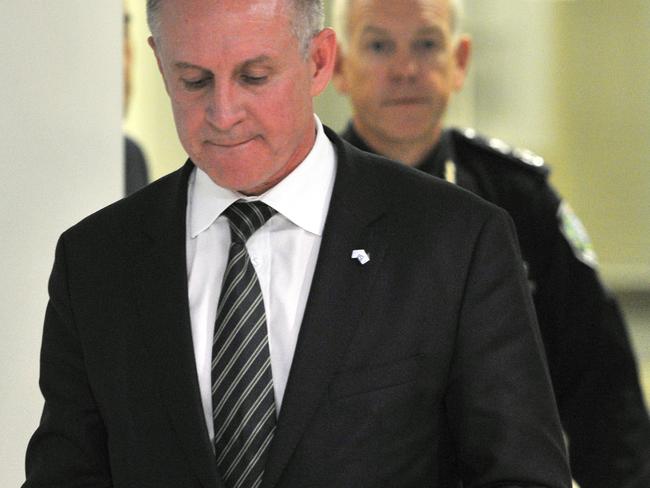 SA Premier Jay Weatherill was under pressure today as Australians asked how the whole network could fail, with some patients on life support having to be transferred to another hospital on handheld manual respirators after a back-up generator failed too. Picture: David Mariuz