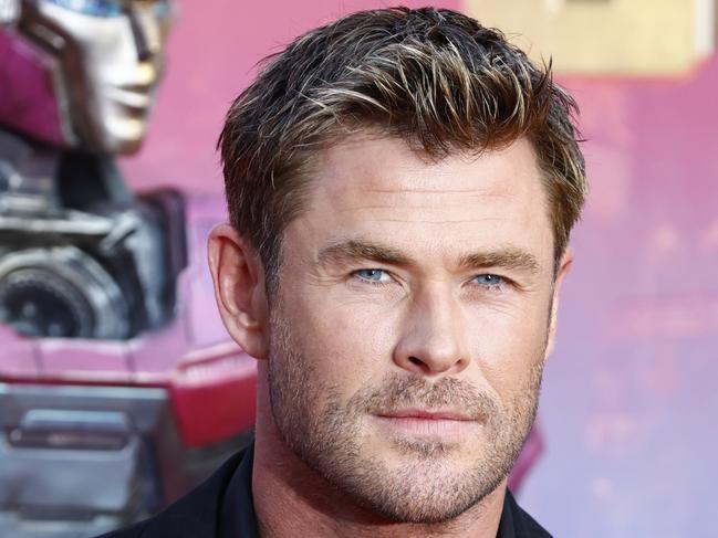 Chris Hemsworth is another popular celebrity who has a coveted hairline. Picture: John Phillips/Getty Images for Paramount Pictures