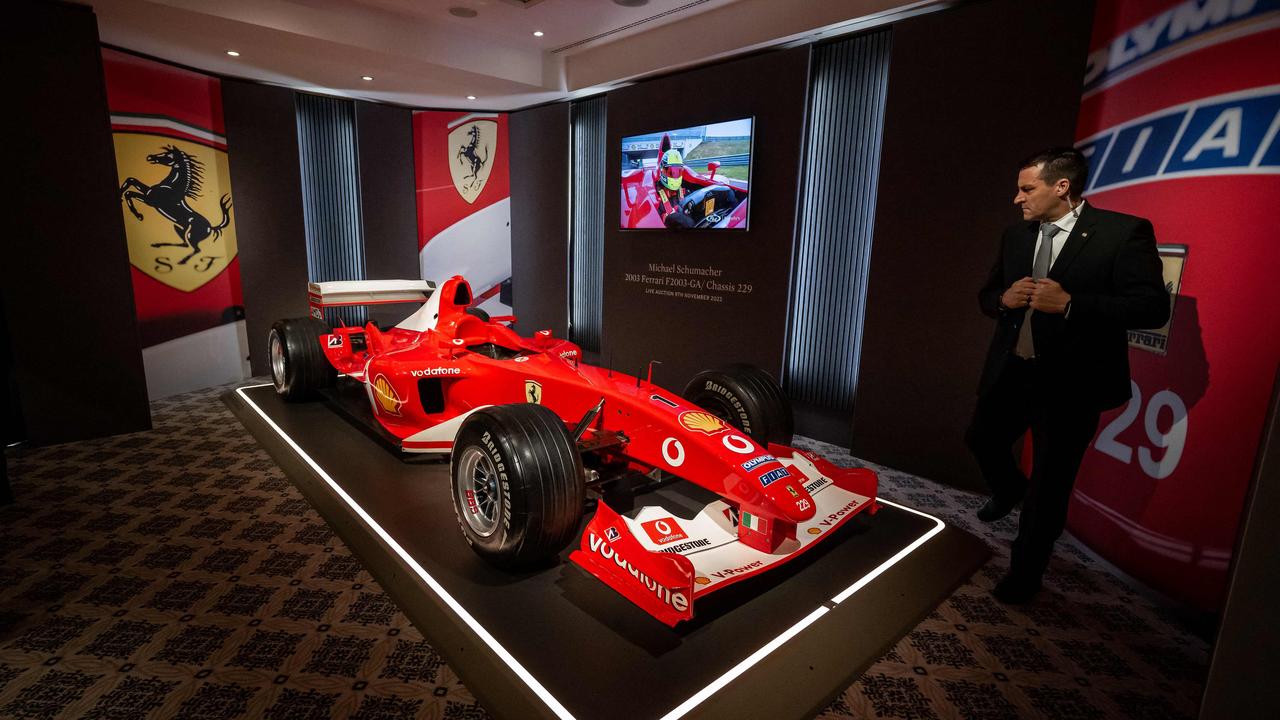 F2003 Michael Schumacher terjual dengan harga tertinggi di lelang, Ferrari, RM Sotheby’s, berita F1