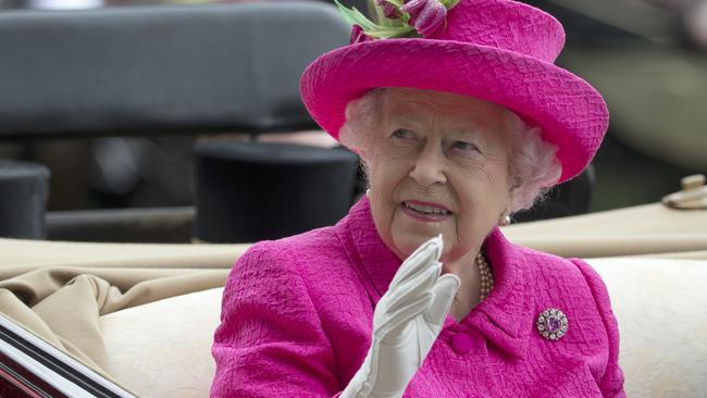 Queen Elizabeth II arrives at Royal Ascot. Picture: Alastair Grant/AP