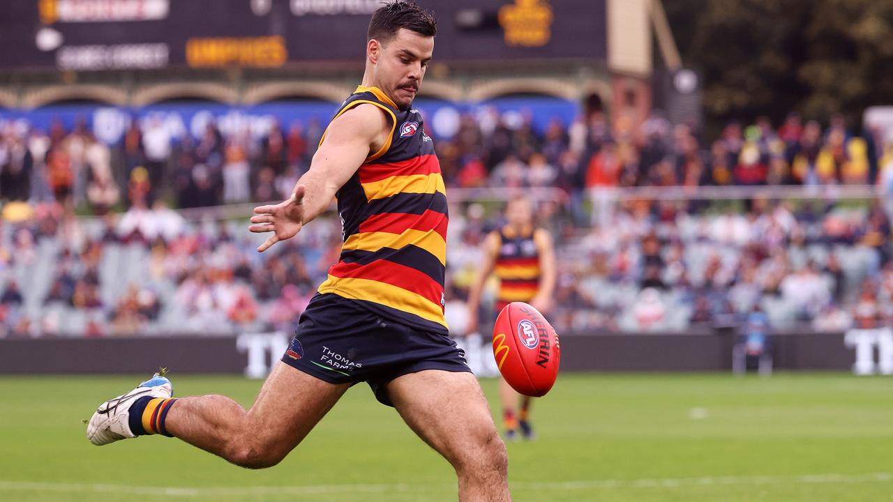 Darcy Fogarty has underachieved for the Crows this year. Picture: Getty Images
