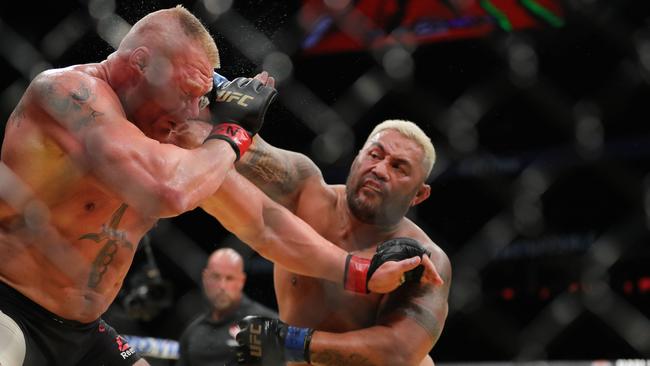 Mark Hunt was dropping bombs on The MMA Hour.