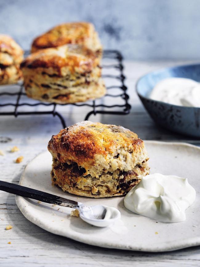 Matt Moran’s nan’s date scones.