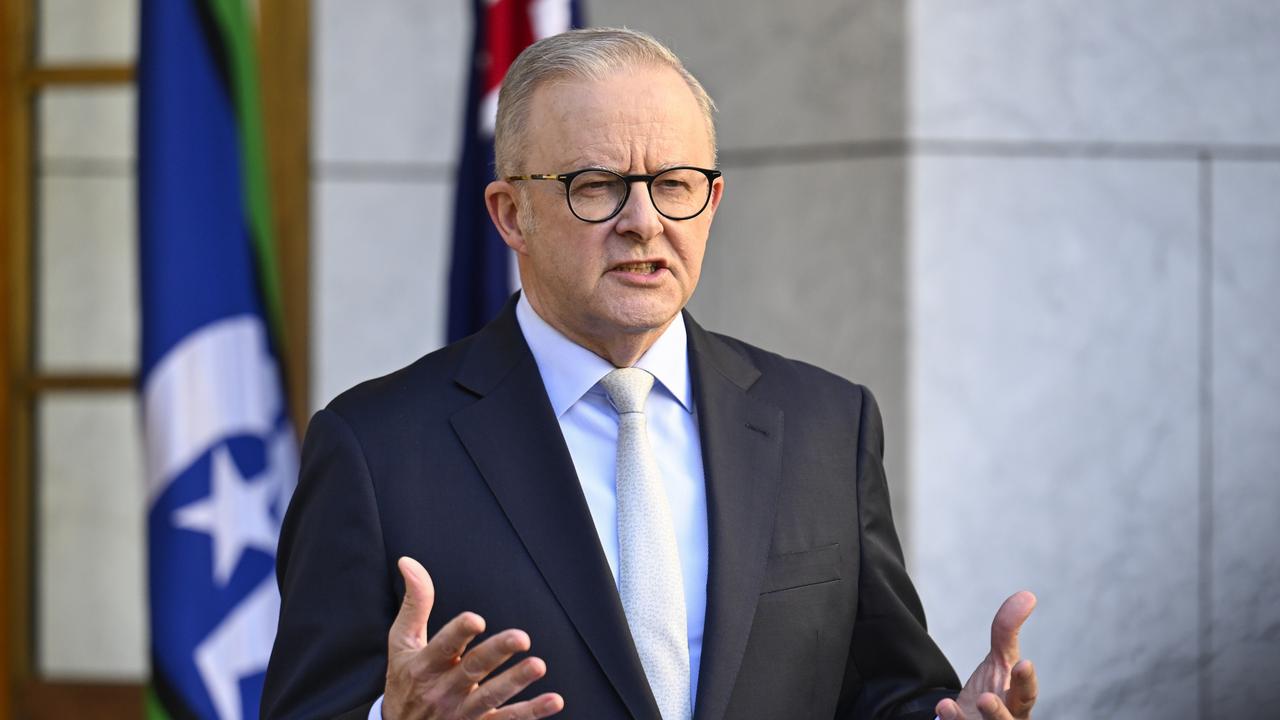 Anthony Albanese has been sworn in as prime minister. Picture: NewsWire / Martin Ollman