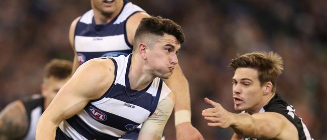 Geelong will take on Collingwood in Perth in Round 7. Picture: Michael Klein.