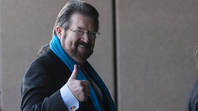 In his heyday, Derryn Hinch would have torn people apart on his top-rating radio show for trashing Australia’s political system. Picture: Getty Images