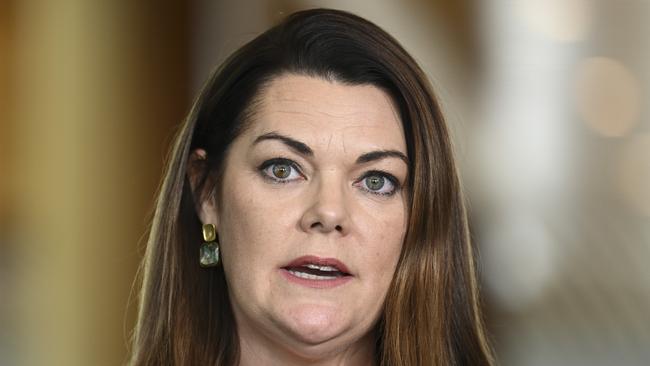 Greens environment spokeswoman Sarah Hanson-Young. Picture: NewsWire / Martin Ollman