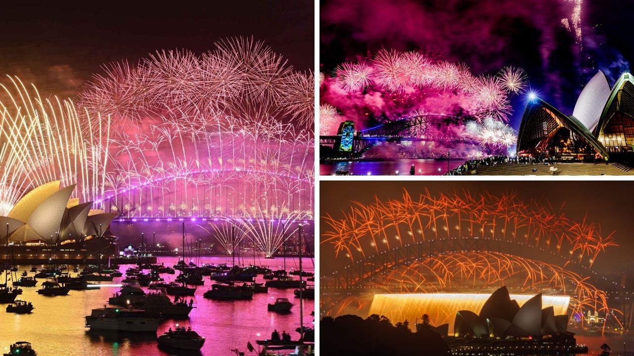 All the best pictures from Sydney’s New Year’s Eve fireworks display