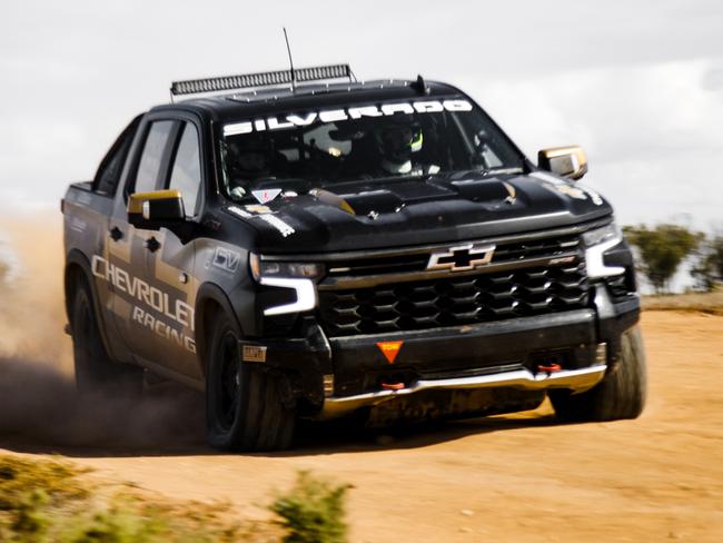 The GMSV Silverado Craig Lowndes will race in the Finke Desert Race. Picture: Supplied