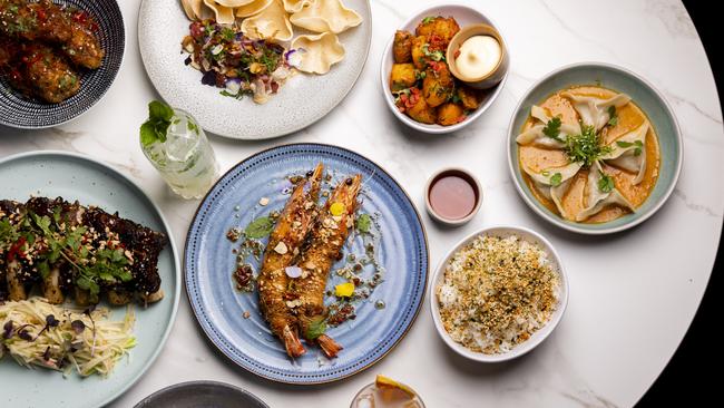 Dishes at Momoda by Krish. Picture: Kelsey Zafiridis